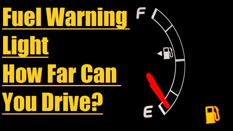 Fuel Warning Light - How Far Can You Drive? - CarParts4Less Blog